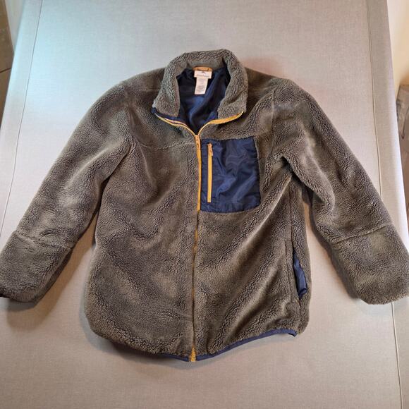 Tommy Bahama Girls XXL (16) Fleece Jacket – Green Blue Yellow, Full Zip - Picture 1 of 16